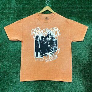 Aerosmith Orange Graphic Tee - Short Sleeve